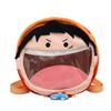 One Piece Anime Luffy Cos Messenger Bag Plush Big Mouth Backpack Anime Badge Plush Display and Storage Transparent Birthday Gift