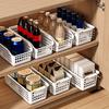 Japanese-Style Desktop Snack and File Organizer Basket for Kitchen Cabinets