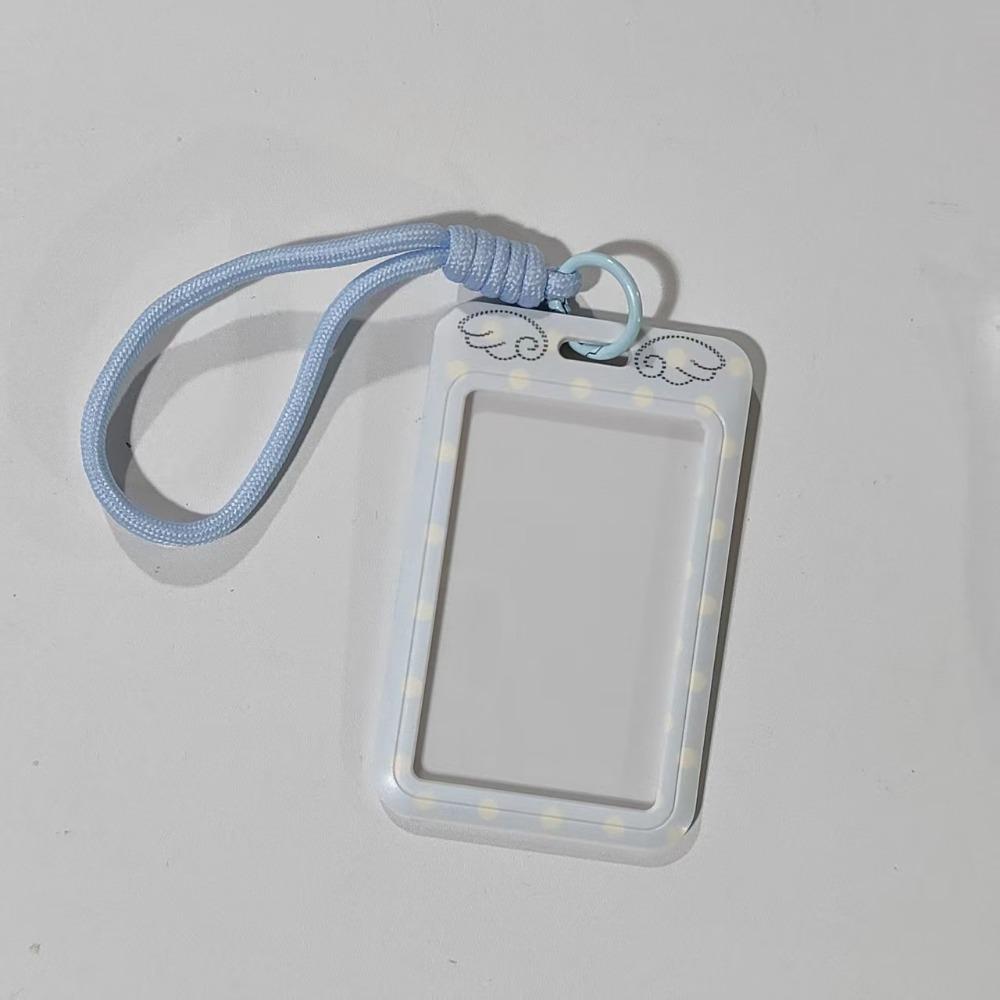 

High Quality Polka Dot Photocard Holder Bag Pendant Multifunctional Card Cover Card Protective Case Credit Card ID Card Storage