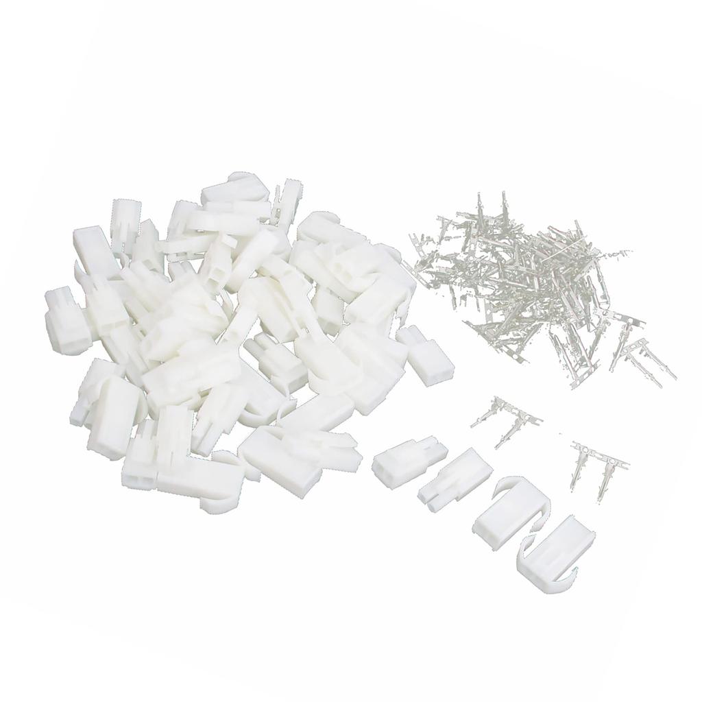 ACROPIX Seria EL-2P 2-drożne złącze wielobiegunowe męskie żeńskie białe 30 szt.