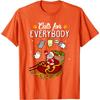 Funny Cats for Everybody Christmas Graphic T-Shirt Premium Cotton Casual Crewneck Tee