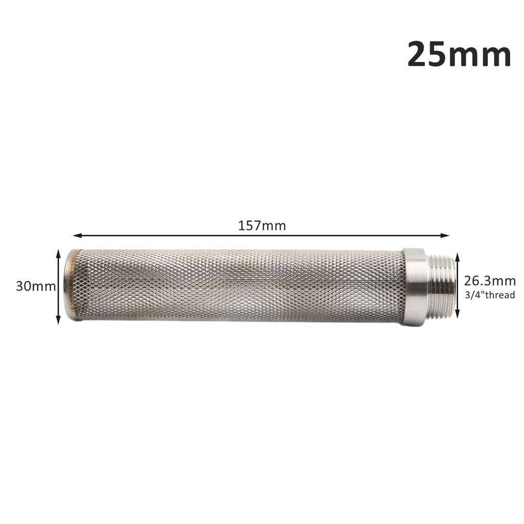20~63mm Whole Body 304 Stainless Steel Filter Garden Irrigation Water Pipe Aquarium Water Tank Filter Water Pump Filter Fittings