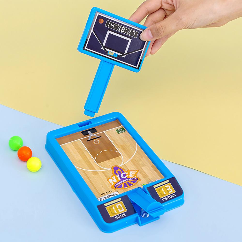 Desktop Shooting Machine Mini Basketball Stand Machine Educational Toys Perfect For Kids Birthday Party Suprise Fun Prizes Toys