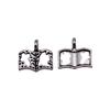 Fish Bone Charms Multi Color Alloy Pendants For Ocean Themed DIY Jewelry Accessories