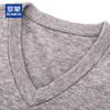 ROMON Men's V-Neck Knitted Business Casual Vest
