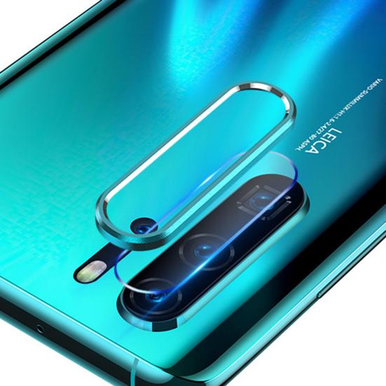 Schutzfolie aus gehärtetem Glas für Handy, Ring für Kameralinse für Huawei P30/P30 Pro