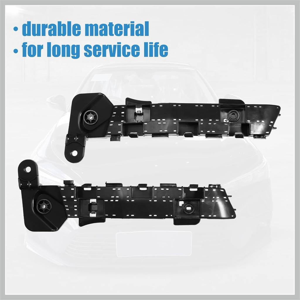 1 Pair Left Right Side Car Front Bumper Mounting Support Bracket NO.71198-T0A-A01/71193-T0A-A01 for Honda CRV 2012-2016 Replacement Car Parts
