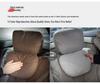 Wildleder DuPont Baumwolle Nacken- und Taillenstützkissen für Tesla und Mercedes-Benz S-Klasse Maybach Kopfstützen.