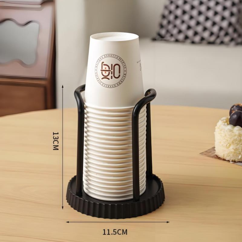 Kjøkkenpapir Koppholder Engangskopper Koppvelger Multifunksjonell Koppoppbevaringsstativ på skrivebordet Koppholder for hjemmet til hjemmet