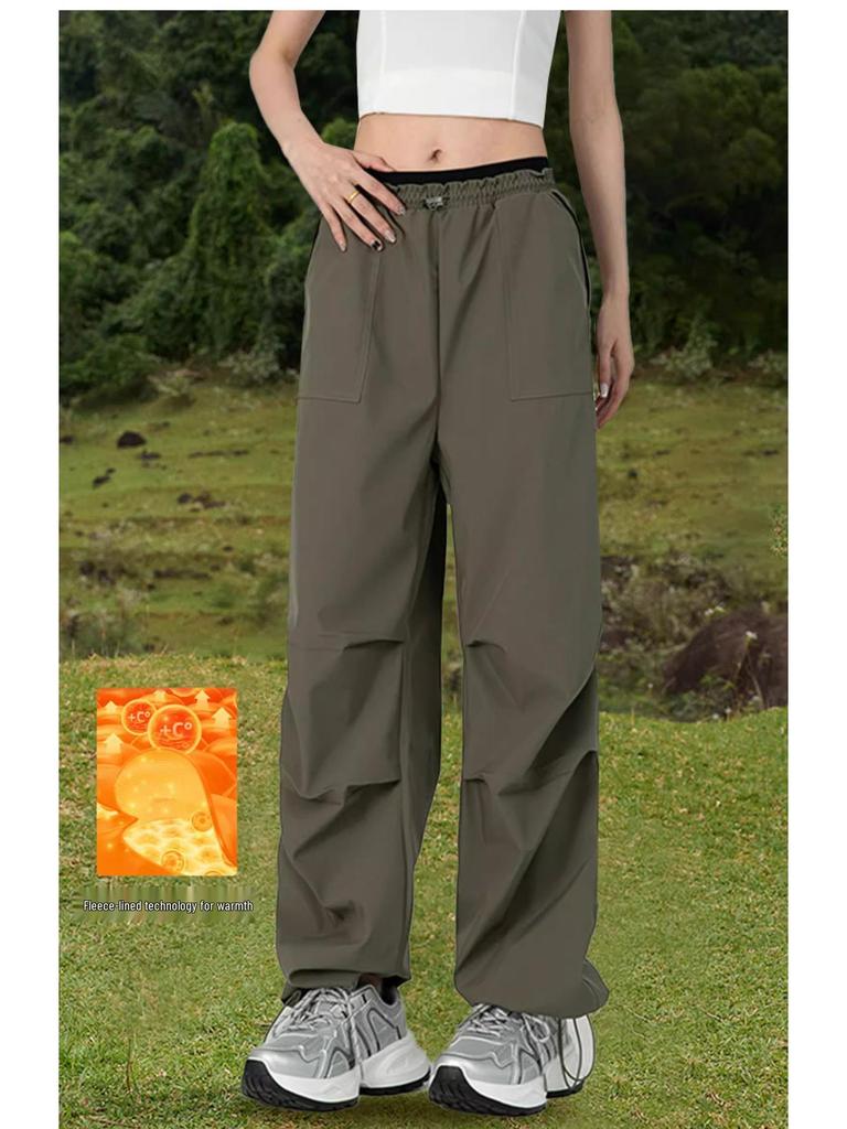 Women's Spring Waterproof Windproof Hiking Cargo Pants