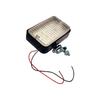 APSMOTIV Lampy Robocze LED Off Road 20 LED 12V Ze Wspornikami do Montażu Wpuszczanego Dla Ciężarówek, Traktorów, ATV, SUV Uniwersalne Dopasowanie Przezroczyste LEDowe Lampy Robocze Powodziowe