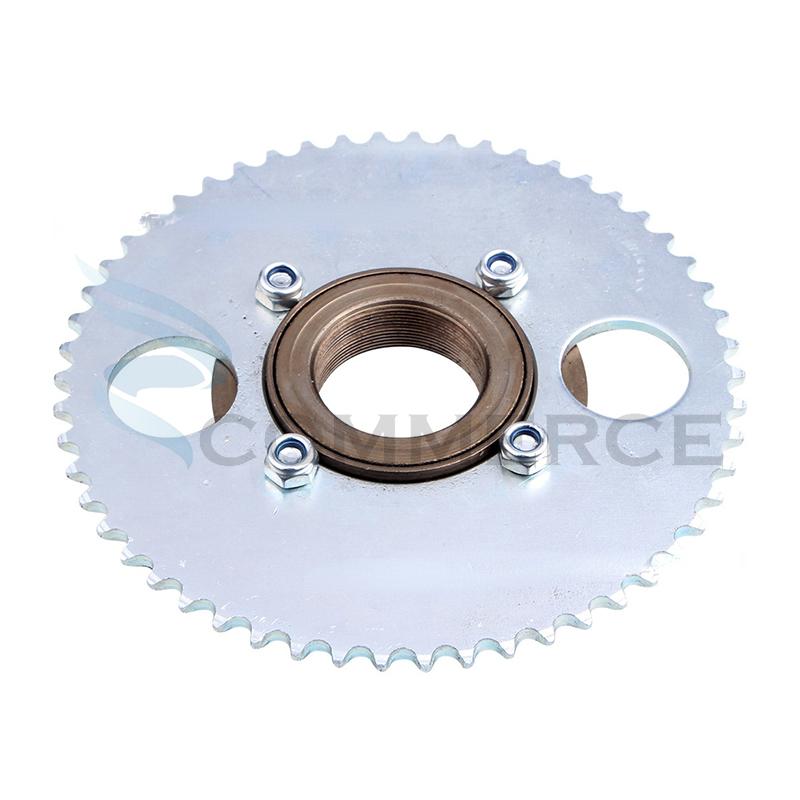Electric Scooter Rear Wheel T8F 44T/54T 4 Bolt Sprocket Chain Drive Gear & Freewheel Adapter For Bicycle Pocket Pit Dirt Bike