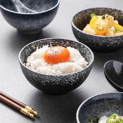 Vintage Kreative Keramikschüssel Home Reisschüssel Suppenschüssel Salatschüsseln Dessertschalen Pastaschalen Restaurant Besonderes Geschirr