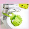 Versatile Kitchen Sink Soap Sponge Holder With Adjustable Strap For Easy Organizing