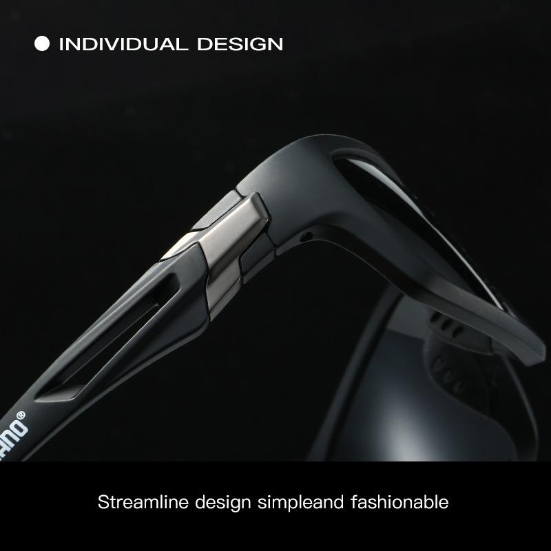 New Fishing Polarized Glasses Men's HD Luya Sea Special Sunglasses Sports Printed With LOGO