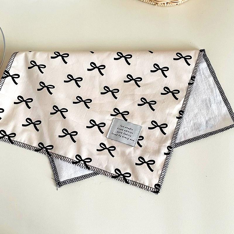 1Pc Photography Props Rural Style Placemat Scene Layout Cotton Fresh Sweet Restaurant Decoration Butterfly Print Decorative Cloth