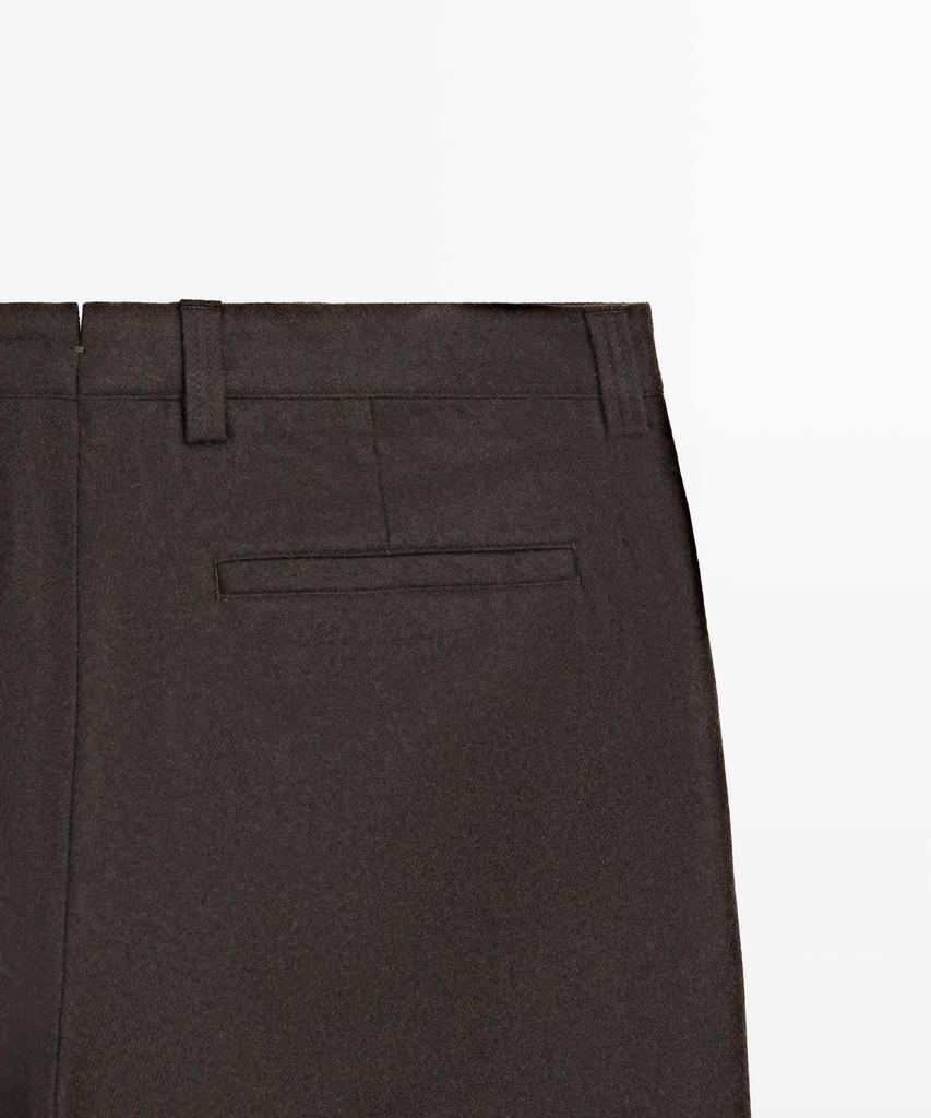Masimodutti Total Look Wool Blend Pants