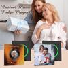 Benutzerdefinierter Musik-Kühlschrankmagnet Personalisierte Geschenkidee Spotify-Albumsongs Kann Foto-Plakette Angepasster Magnet, der Kühlschrank spielt L0I2