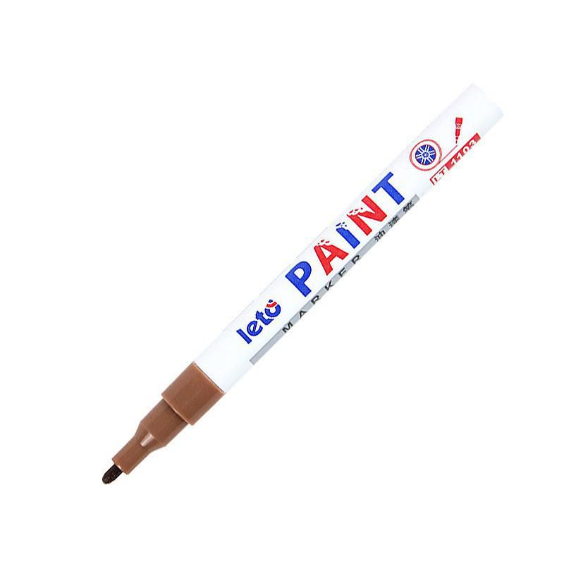 Non-Fading Oil-Based Waterproof Paint Pen for Graffiti, Tire, Glass & Rust-Proof Touch-Ups