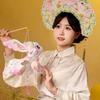 Chinese Style Handheld Rabbit Lantern Flying Rabbit Mid-Autumn Festival Lantern  Kids Gift