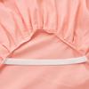 Solid Color Bed Skirt Set 3Pcs Ruffles Bed Skirt with 2 Pillowcases Romantic Queen Size Bedding Set Girls Princess Room Decor