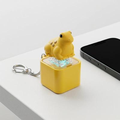 Bunte Hühnerfrosch Tastatur Fidget Spielzeuge Mit Schlüsselanhänger Ideal Zur Stressbewältigung