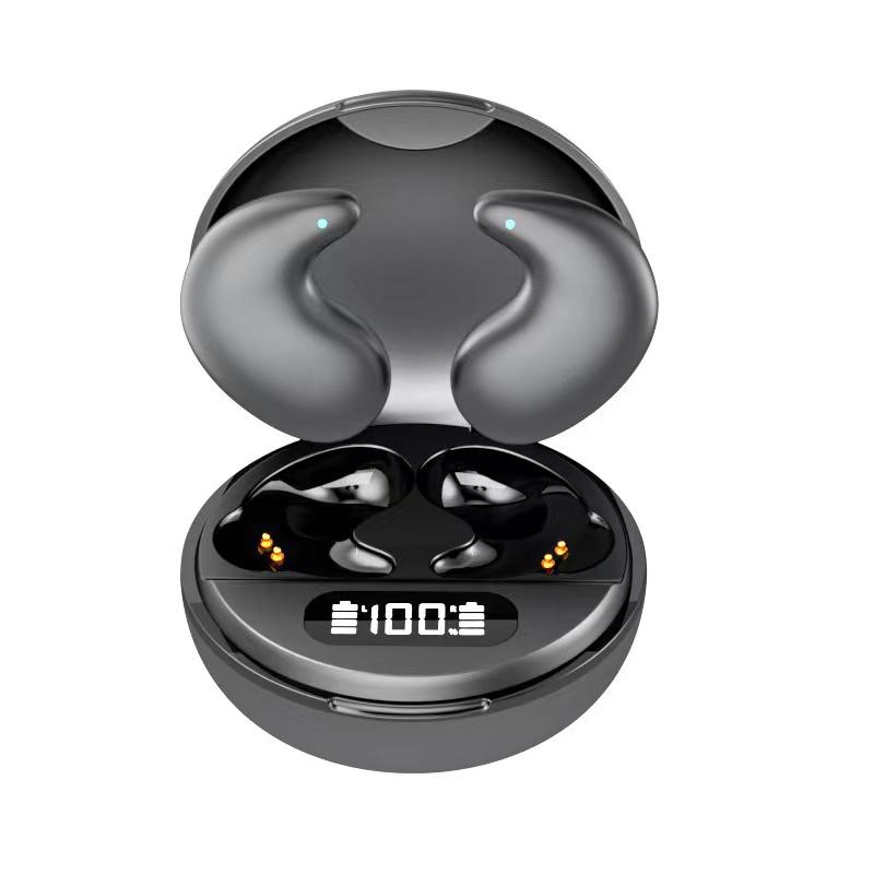 Sleep Invisible Earbuds Tiny Mini Headphones Hidden Noise Cancelling TWS Wireless Headsets Sports Stereo Bluetooth 5.3 Earphone