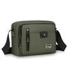 Crossbody Bag Men's Multi-Layer Zipper Coin Purse Outdoor Commuter Business Travel Shoulder Bag