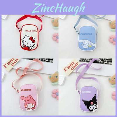Kitty Kids Nylon Crossbody Bag With Lightweight Design For Daily Use Characters Included)**