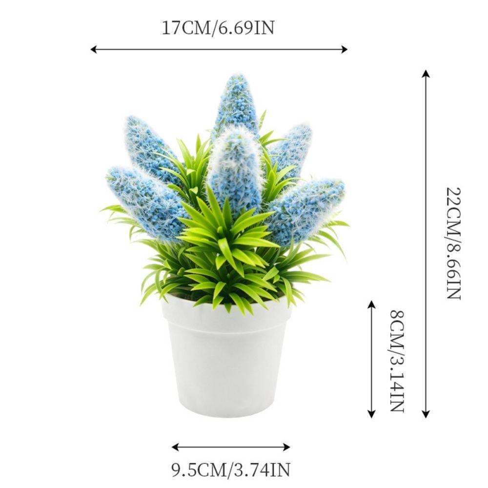 Green Leaves Artificial Flower Bonsai With Pot Faux Potted Flower  Office Hotel