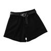 Shorts Jeans Femininos Jovens Skinny Fashionáveis e Versáteis Verão Cintura Alta Finos Soltos Casuais Retos Dobrados Pernas Largas Ultracurtos Filho
