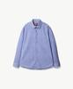 STCO [Straight] Mini Knit Print Shirt_Blue (Slim Fit)_Sdsxa31Ssl