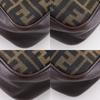 Fendi Zucca Shoulder Bag Brown Nylon Canvas/leather Women Used