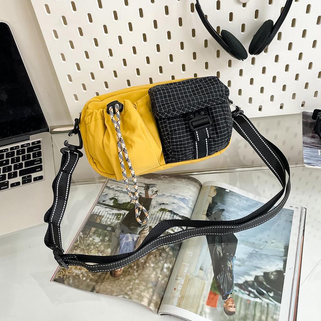 Tide Functional Outdoor Sports Crossbody Bag - Street Trend Workwear Style, Versatile Commuter Shoulder Bag