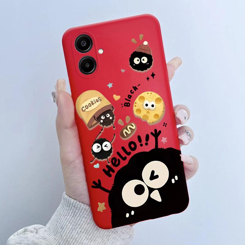 For Samsung Galaxy A06 Casing A065 SM-A065F A06 4G GalaxyA06 Cover Cute Astronaut Panda Flowers Pattern Candy Soft Silicone Case