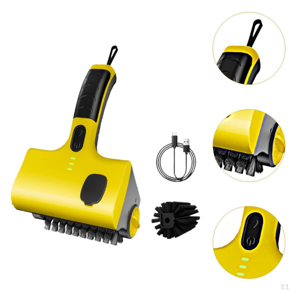 Elektrický grilovací kartáč Bezdrátový Dobíjecí Ergonomický úchop Robustní Multifunkční Příslušenství