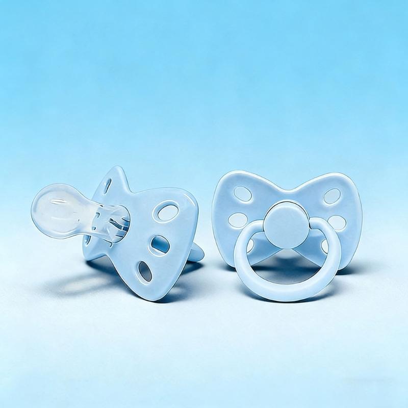 Food Grade Dummy Soother Pacifier Adorable Flower / Bowknot Shaped Pacifier For Newborns Make Of Silicone