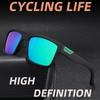 Men's Large Frame UV Protection Cycling and Driving Photochromic Polarized Sunglasses