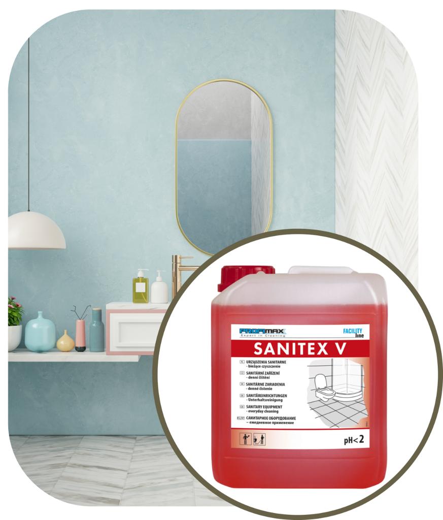 Preparat Do Czyszczenia Sanitariatów Sanitex V 5L