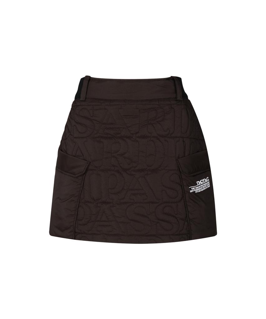 Pasadigolpeu Logo Quilted Skirt