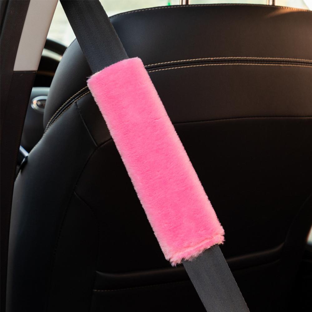 Soft Universal Fit Seatbelt Cover Neck Cushion Protector For Adults Kids