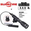 Tactical Th-orntail Offset Light Mount MK Rail Adapter for SureFire M300B M600B Scout Flashlight Airsoft Hunting LED Light2
