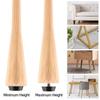 10Pcs Anti-Skid Floor Protector Table Chair Leg Pad Furniture Adjustable Bolt Leveling Feet Furniture Feet Chair Feet Level