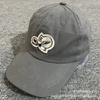 Cotton Classic Baseball Hat Breathable Sun Hat With Curved Brim For Wear Casual