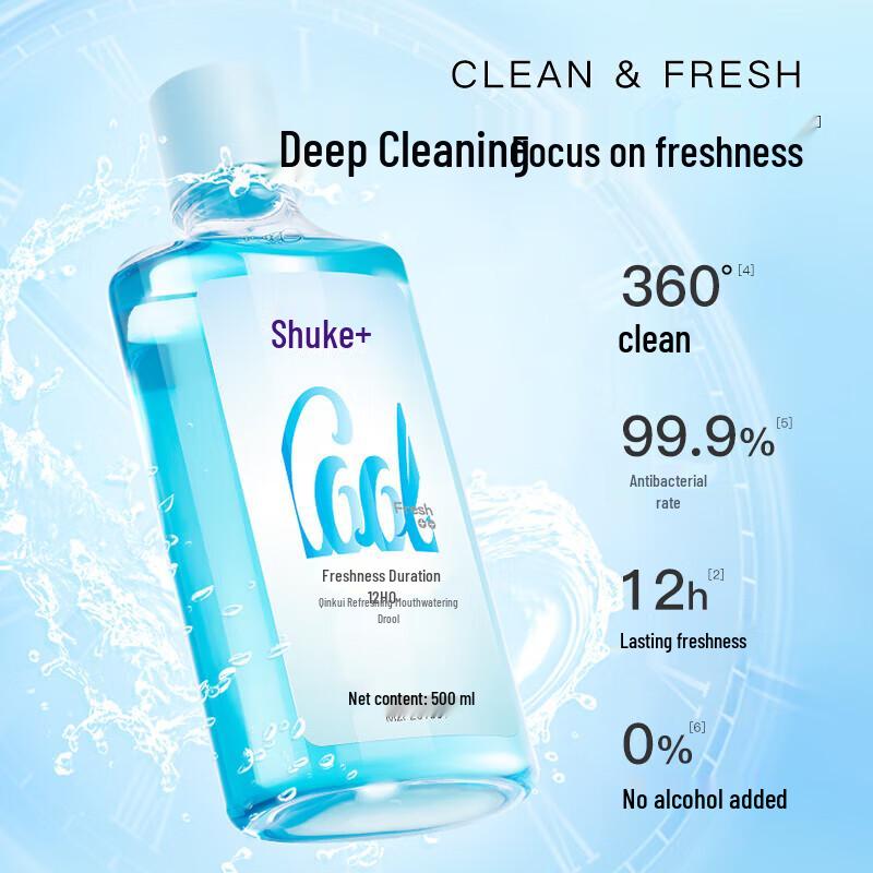 Saky Fresh Breath Mouthwash Twin Pack