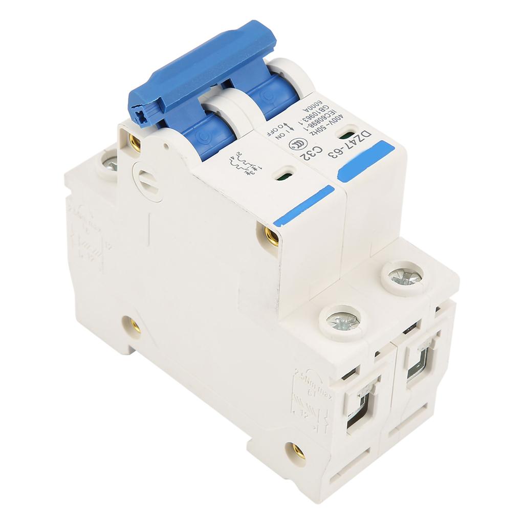 DZ47?63 2Pole 32A Miniature Current Circuit Breaker 220380V