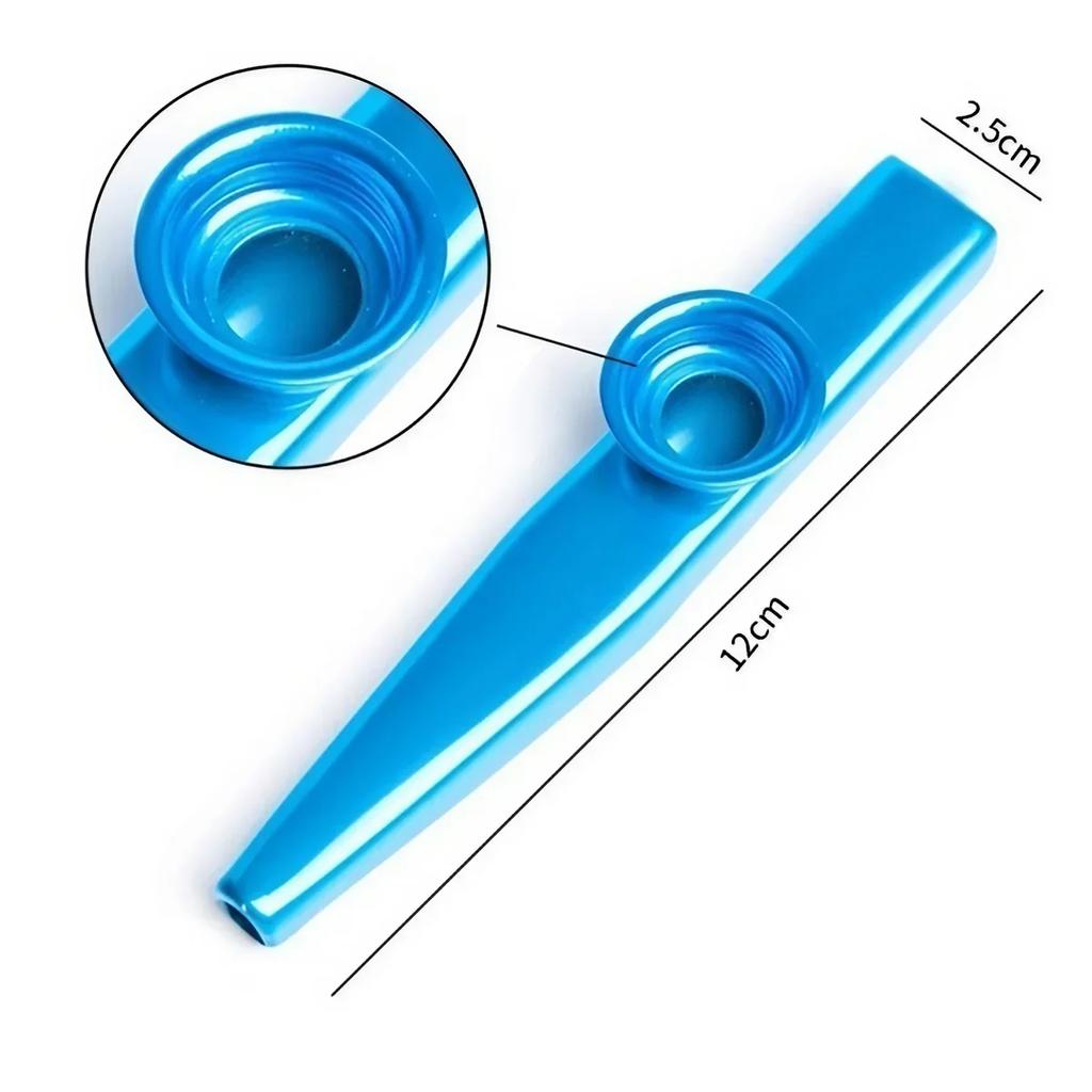 Professional Kazoo for Beginners Easy To Learn Musical Instrument for Guitar Ukulele Music Playing Brass Kazoo