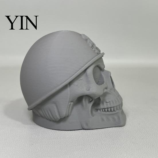Schwarz und Grau Anhängerkupplungsabdeckung Piraten Totenkopf Anhängerabdeckung, 3D geschnitzte Anhängerkupplungskugel für SUV Einzigartige Stecker Pickup, Staubdichte Schutzkappe Anhängerkupplungskugel,