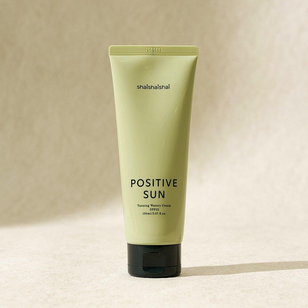 Shaishaishai Positive Sun Tanning Watery Cream SPF22 150mL