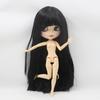 ICY DBS Blyth Doll Bjd Toy Black Straight Long Hair White Skin Joint Body 1/6 30cm Anime Toy Girls Gift Anime